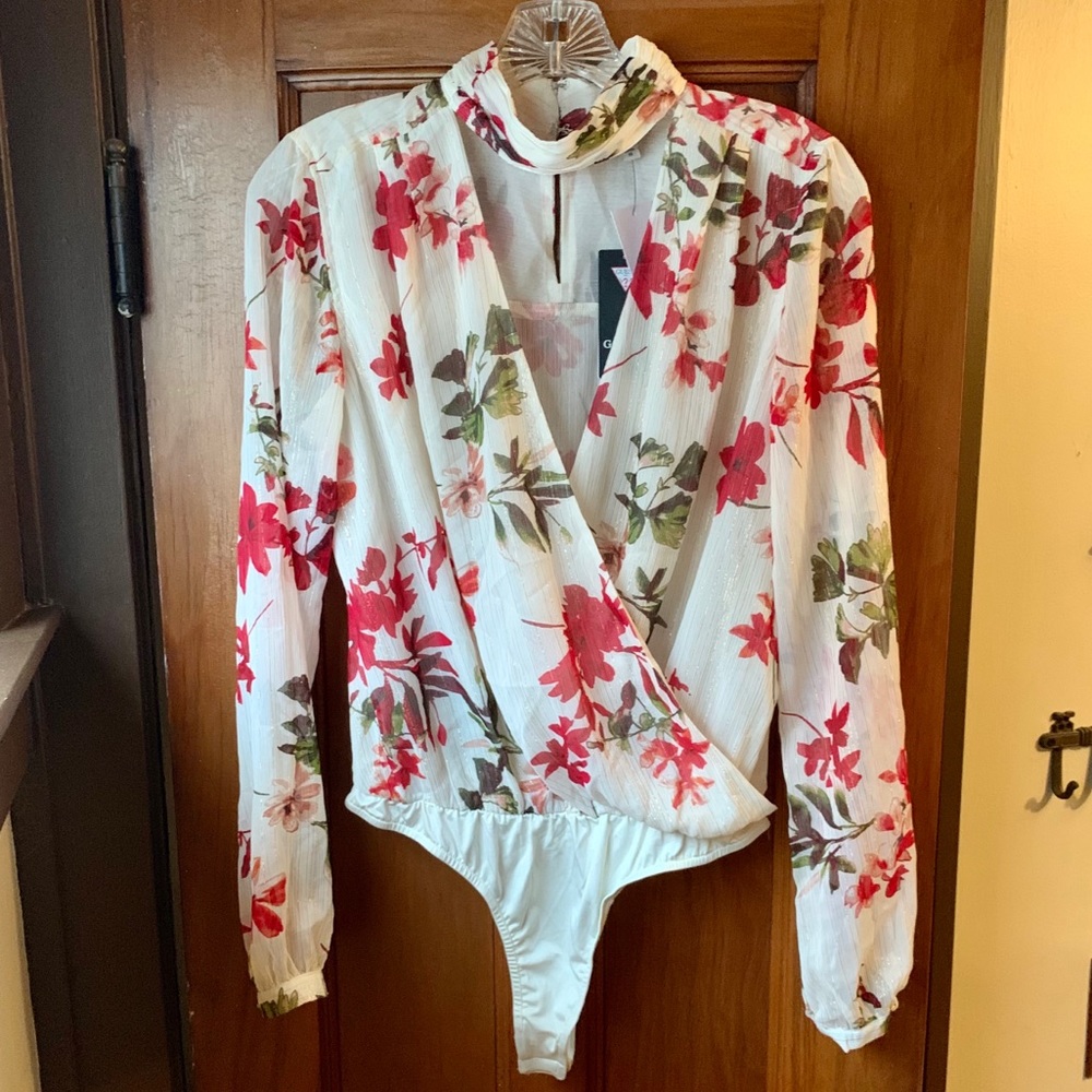 Women’s Guess Floral Bodysuit